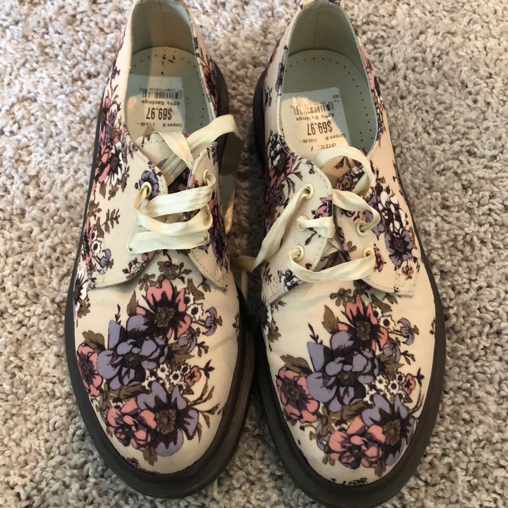 Floral Doc Martens